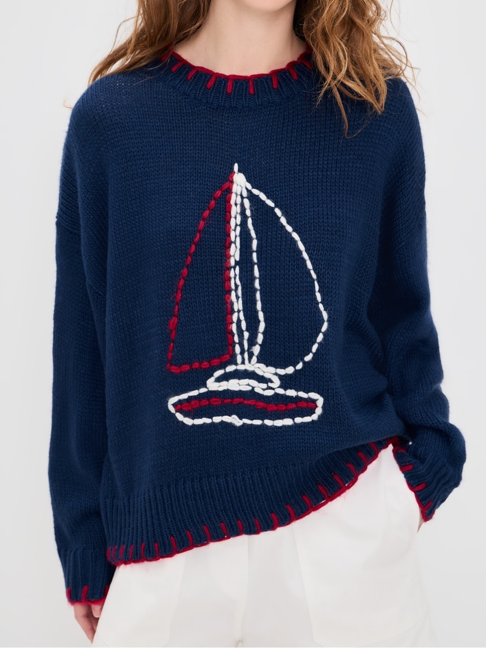 Bailey Rose Sailboat Sweater